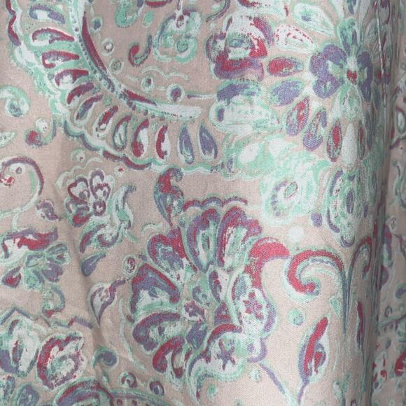 Nicole Miller kids floral print curtains 2 panels approx 96”x50” - Picture 4 of 6